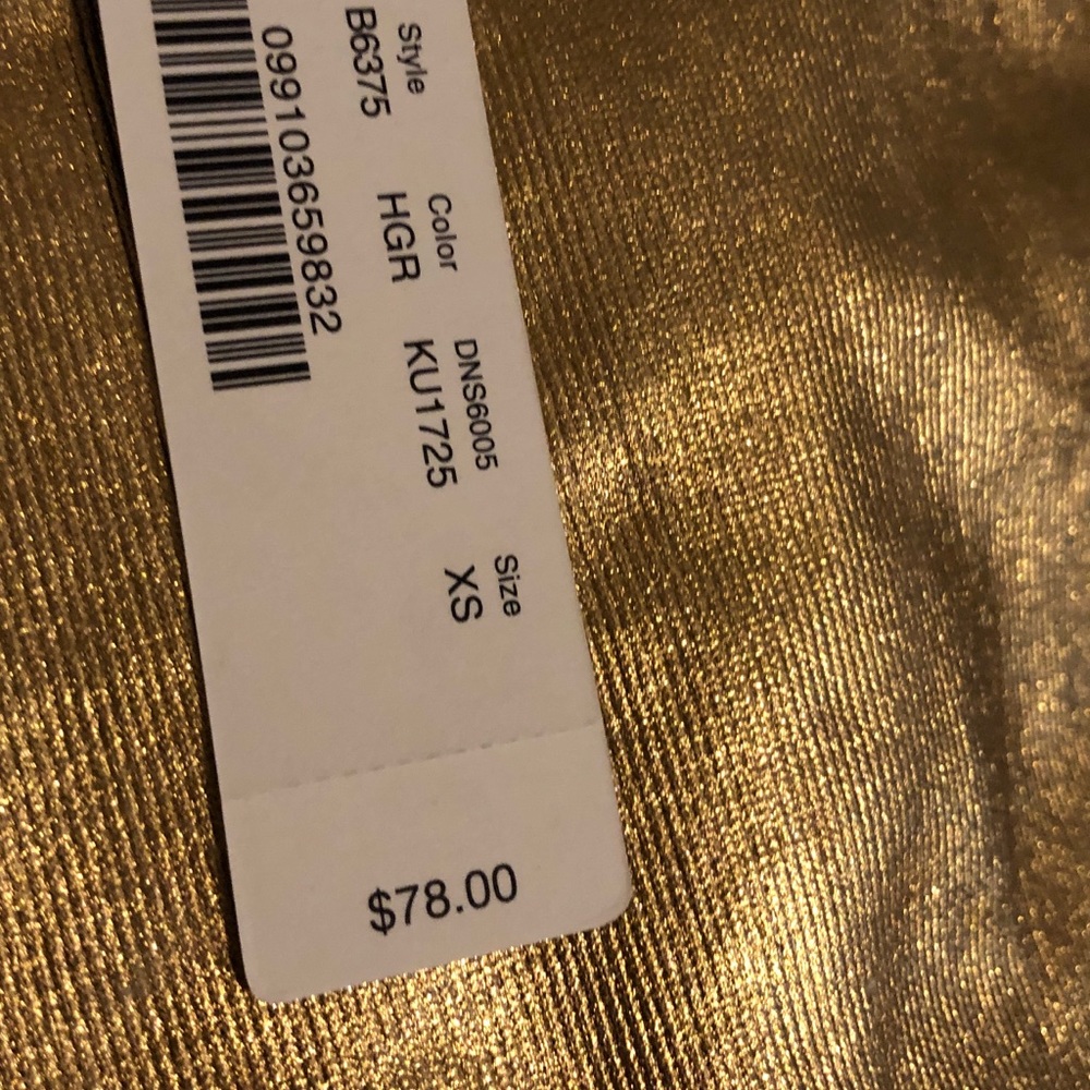 {j crew} NWT! Gold foil sweatshirt - Picture 2 of 2